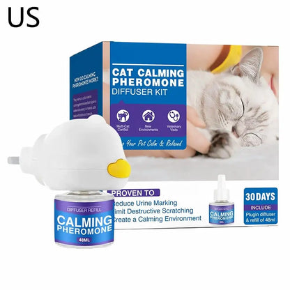 Calming Diffuser Comfort Natural Pheromone Diffuser Calming Pheromone Long Lasting Calming Diffuser Calming Spray For Cat Dog